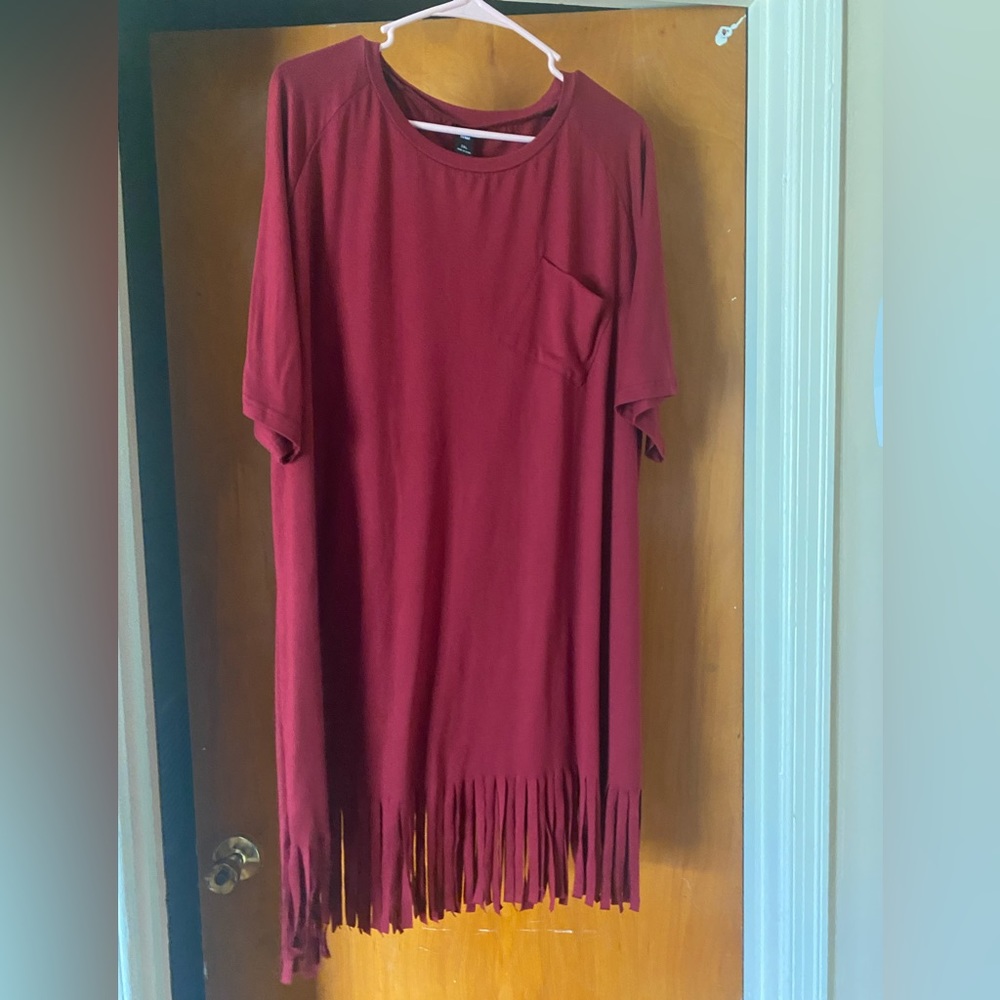 Reddish color sundress